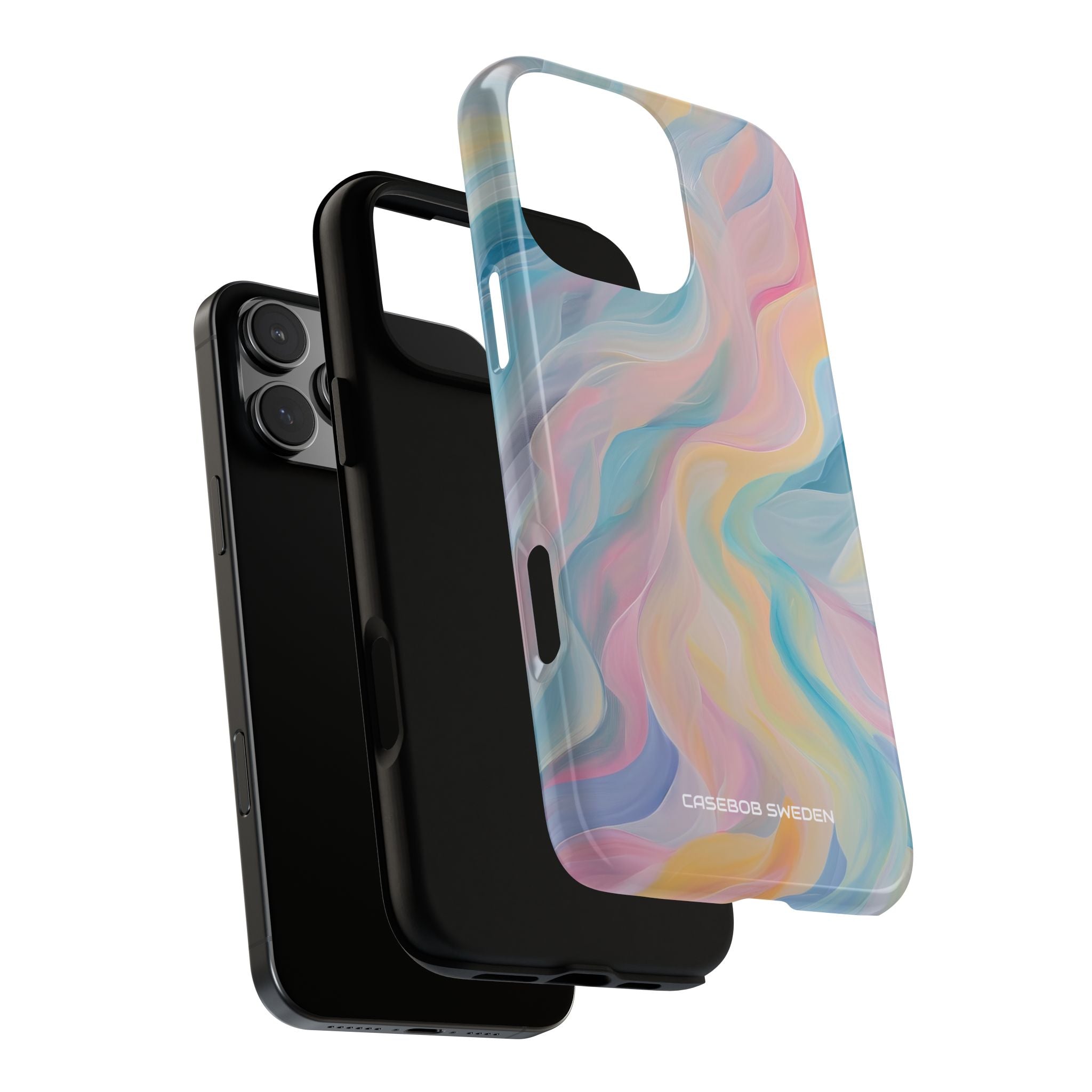 Dreamy Pastel Swirls - Tough iPhone 16 Phone Case