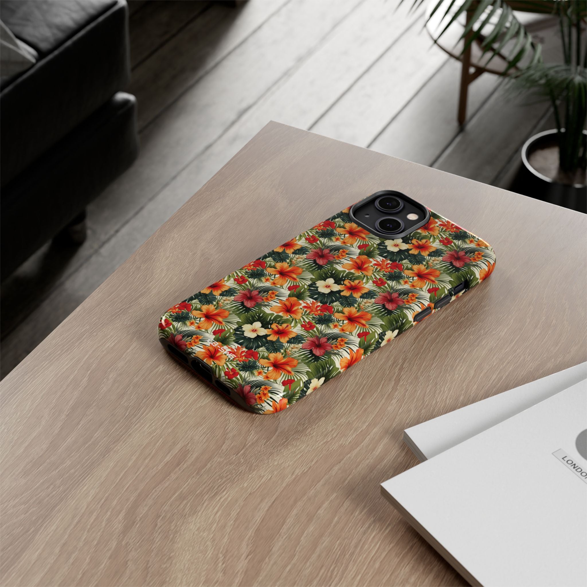 Tropical Blooms Flourish - iPhone Case