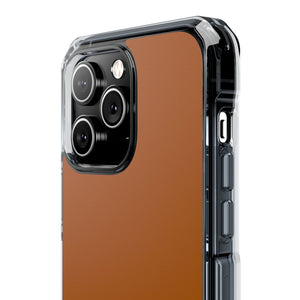 Windsor Tan | Handyhülle für iPhone (Clear Impact Case - Magnetisch)