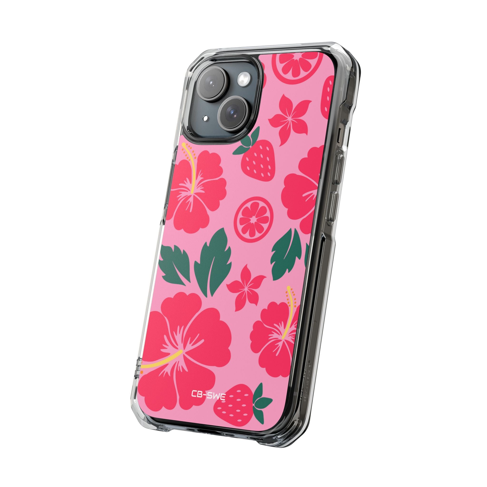 Tropical Hibiscus Harmony iPhone Case - Impact