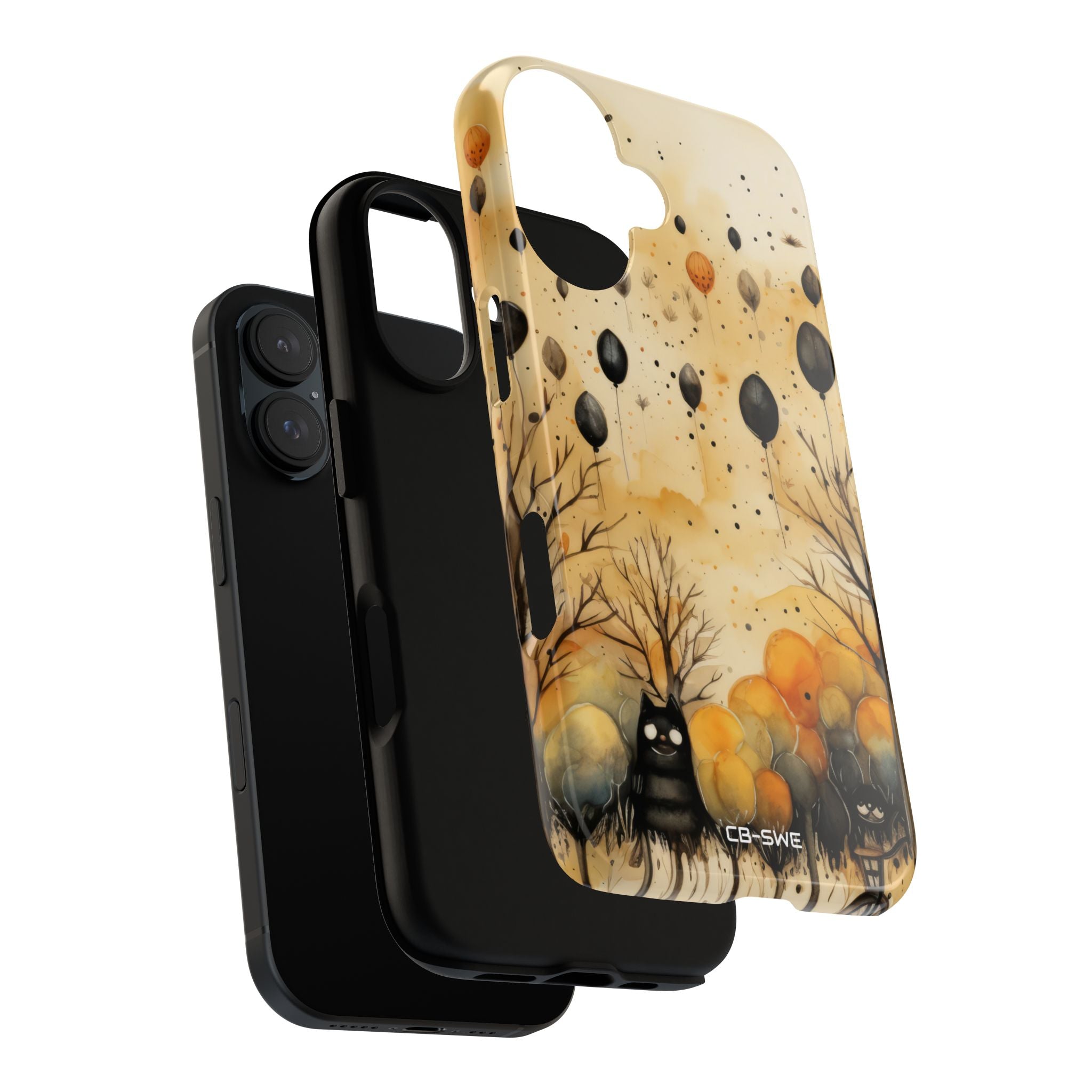 Balloons Drift Skyward - iPhone Case