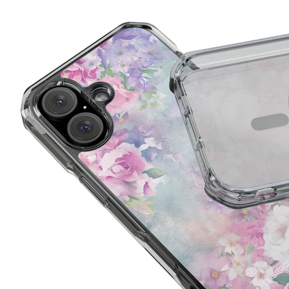 Dreamy Floral Watercolor - Clear Impact iPhone 16 Phone Case