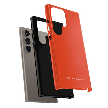 Orange Red Samsung S24 - Tough Phone Case