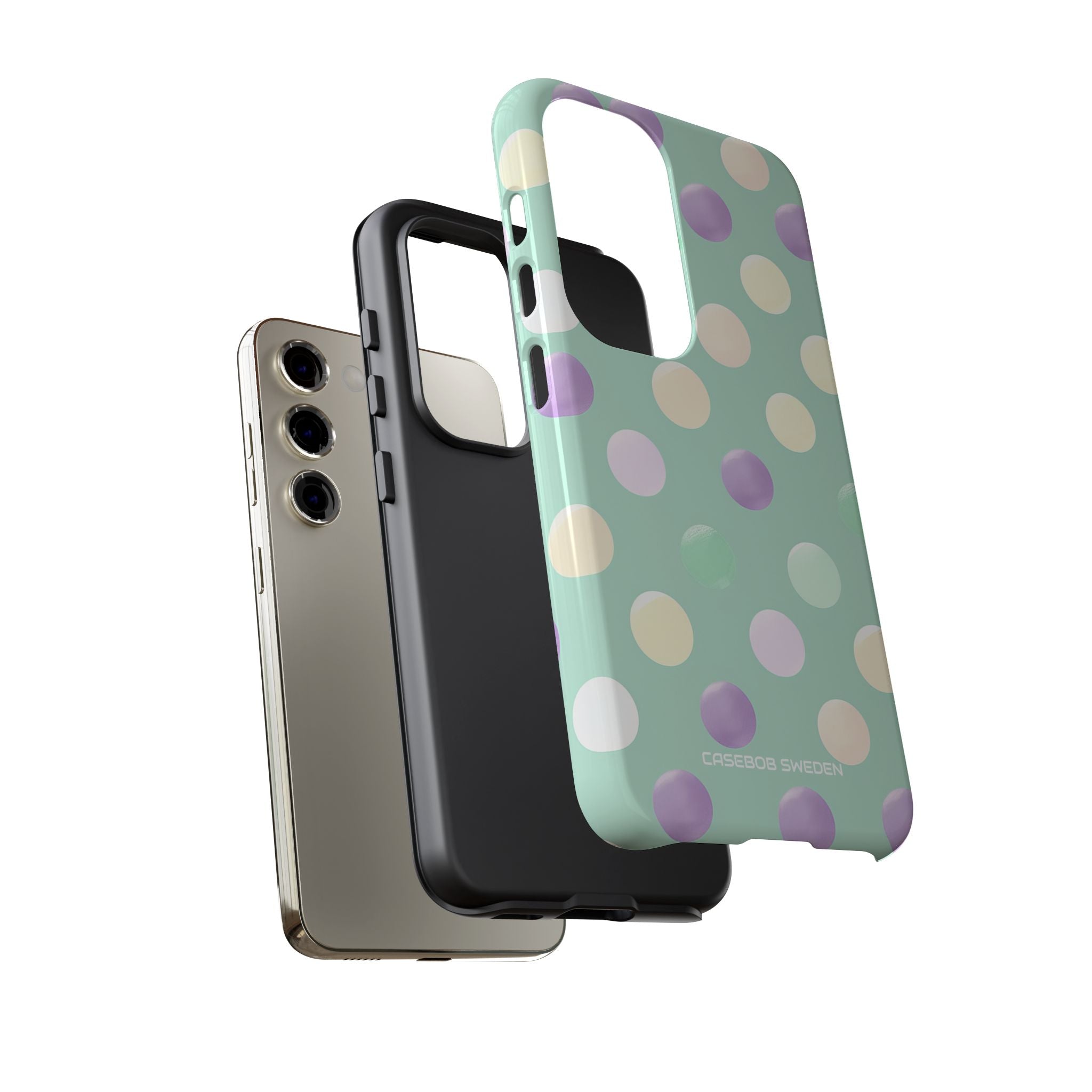 Pastel Polka Dots - Tough Samsung S23 Phone Case