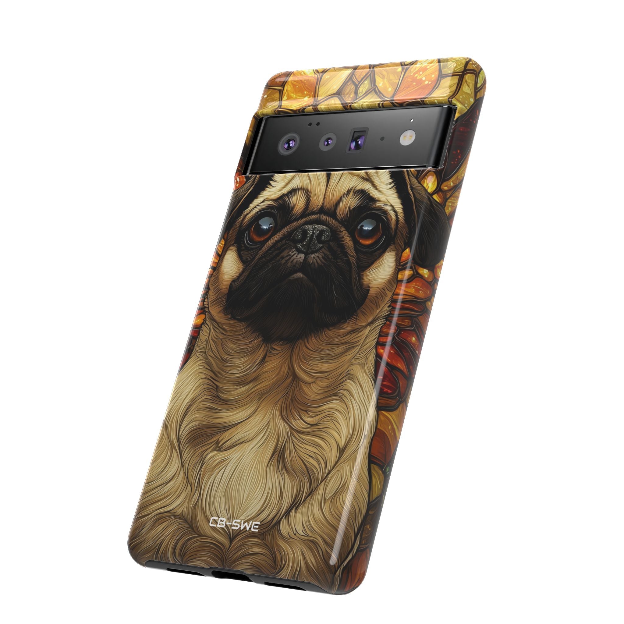 Pug Soars Brightly - Google Pixel Case