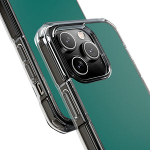 Pine Green | Phone Case for iPhone (Clear Impact Case - Magnetic)