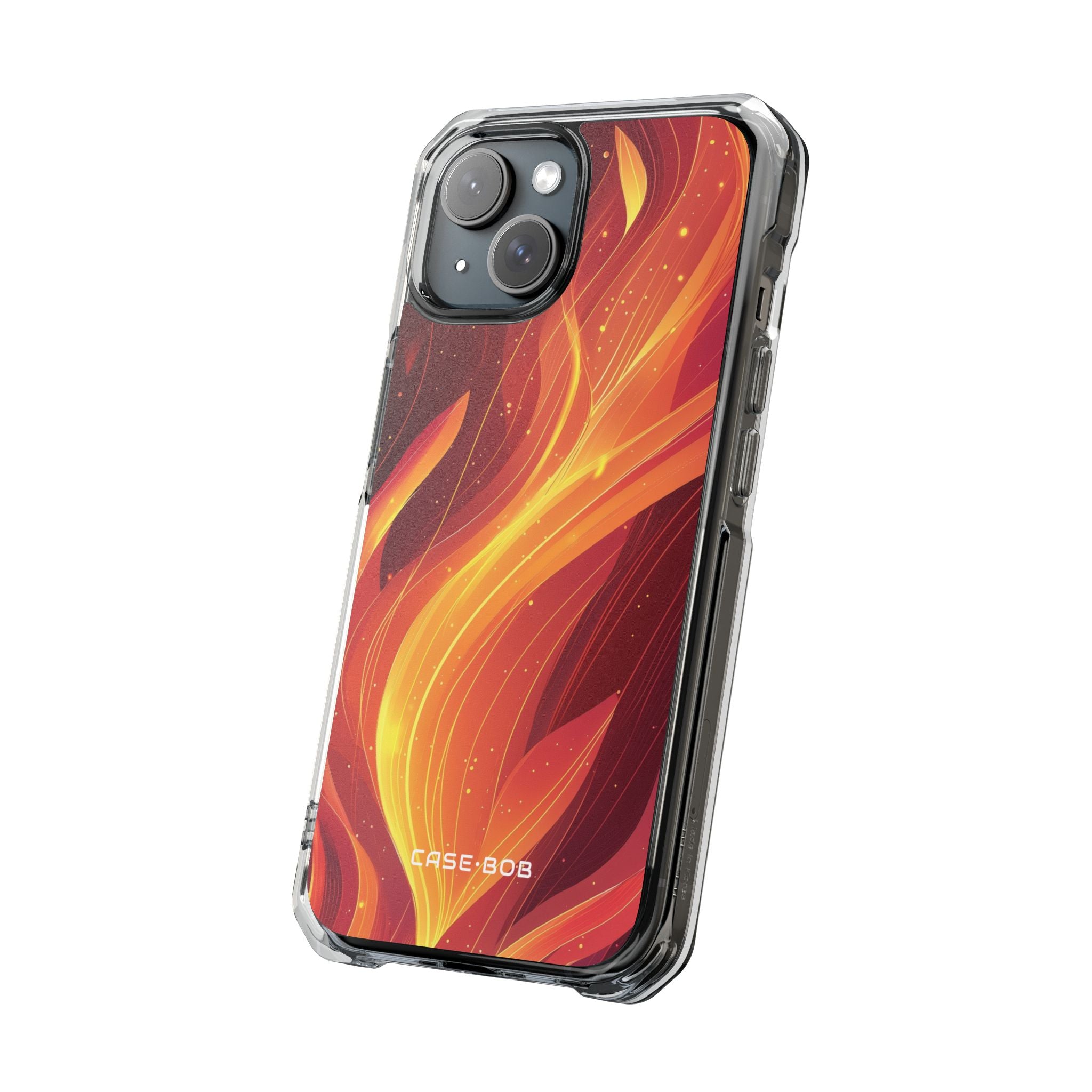 Glowing Flame iPhone 15 Case - Impact