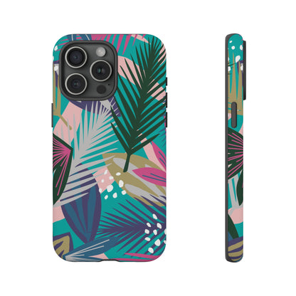 Tropical Leaf Loki - Protective Phone Case