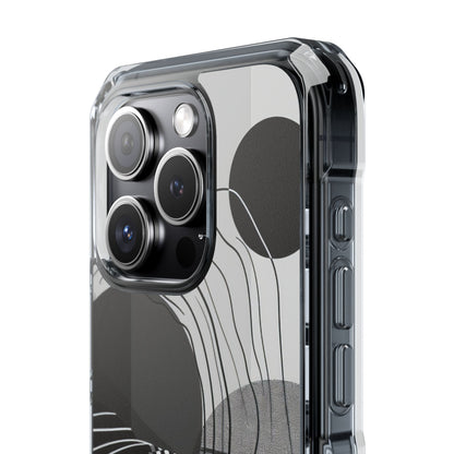 Monochrome Motion Flow iPhone 15 - Impact Clear+