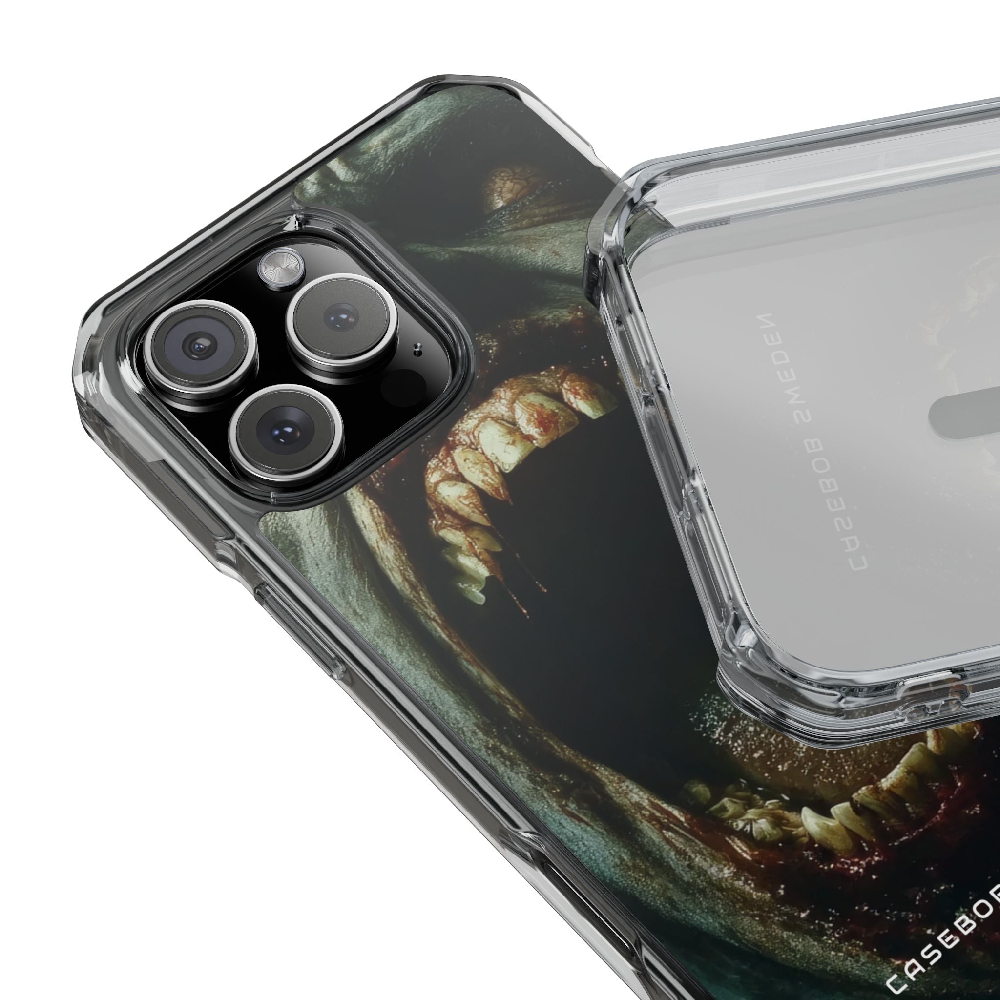 Gothic Wail of Decay iPhone 16 - Clear Impact Phone Case