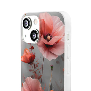 Coral Elegance | Flexible Phone Case for iPhone