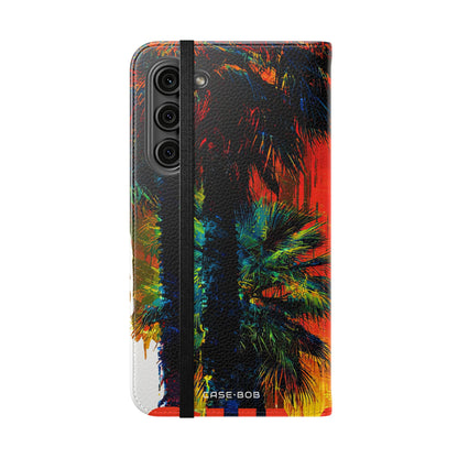 Golden Palms - Samsung S23+ Case - Wallet