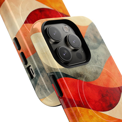 Cracked Wave Sunset iPhone 14 Pro Case - Tough+