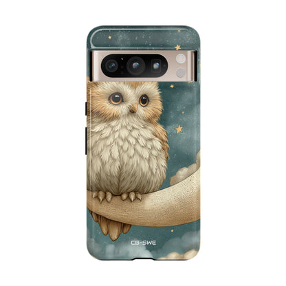 Owls Nestle Moon - Google Pixel Case