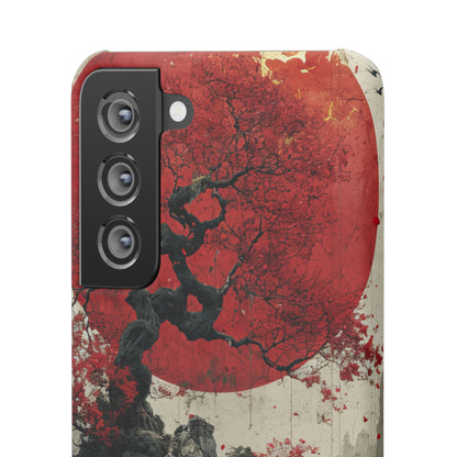 Zen Serenity in Red Harmony Samsung S21 - Slim Phone Case