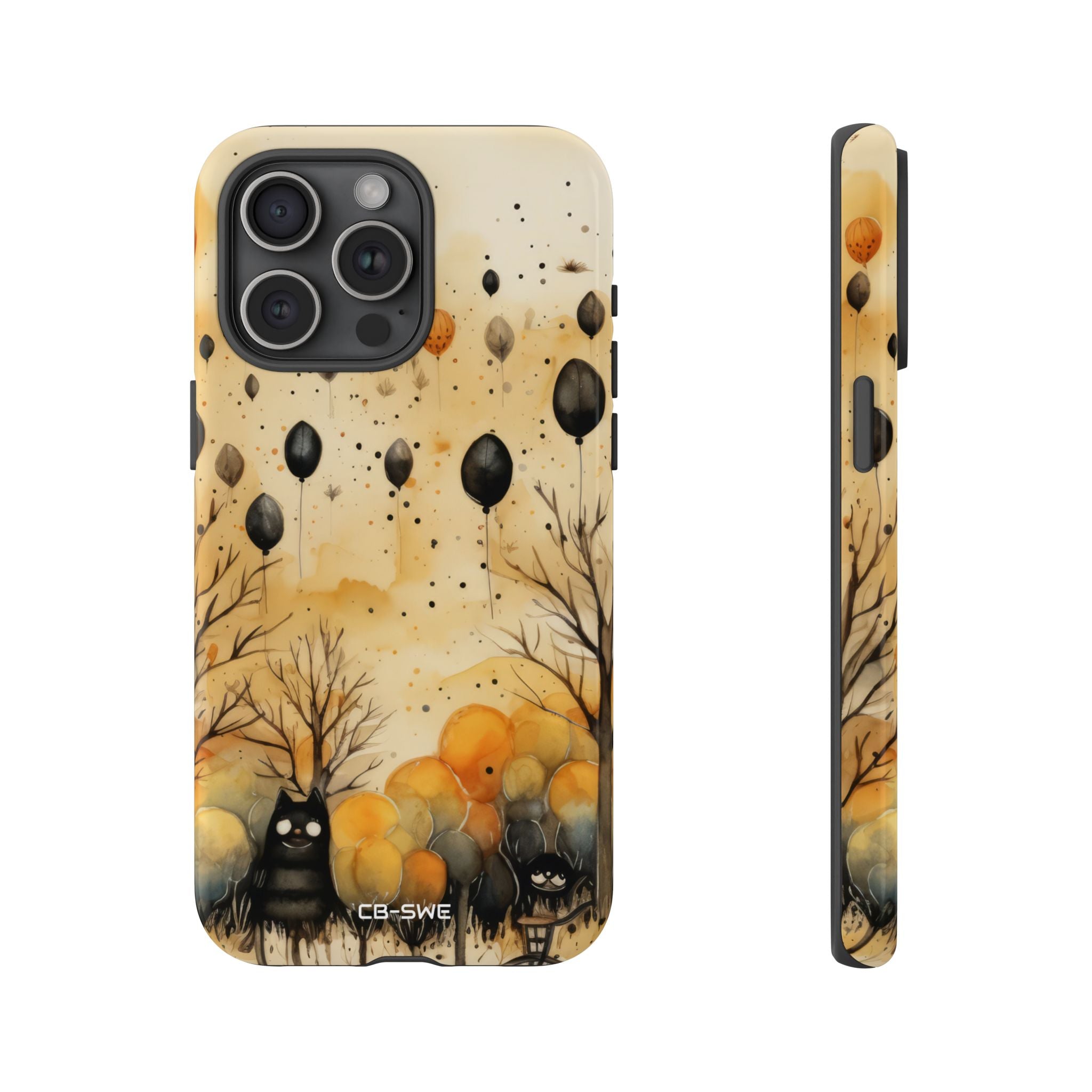 Balloons Drift Skyward - iPhone Case