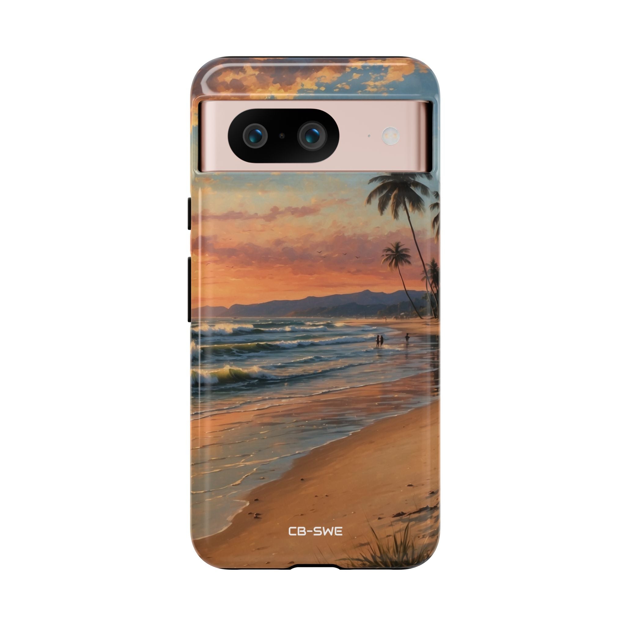 Golden Waves Embrace - Google Pixel Case