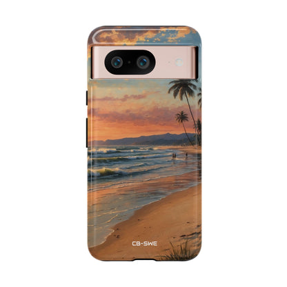 Golden Waves Embrace - Google Pixel Case