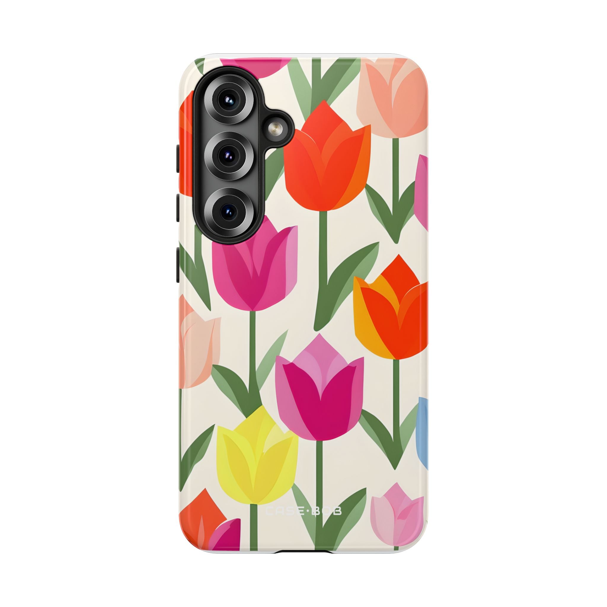 Tulip Harmony Green Samsung S25 Case - Tough
