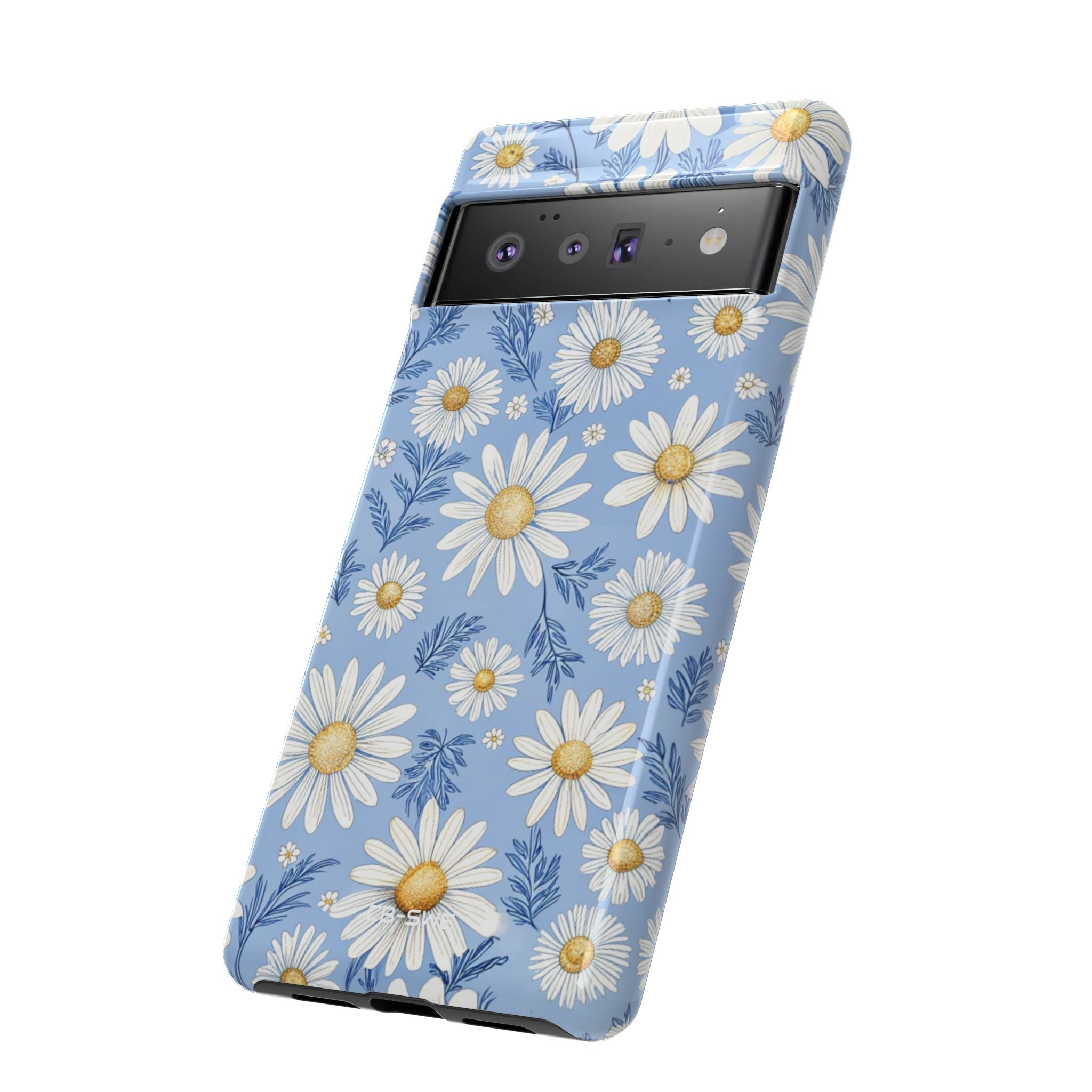 Daisies On Blue - Google Pixel Case