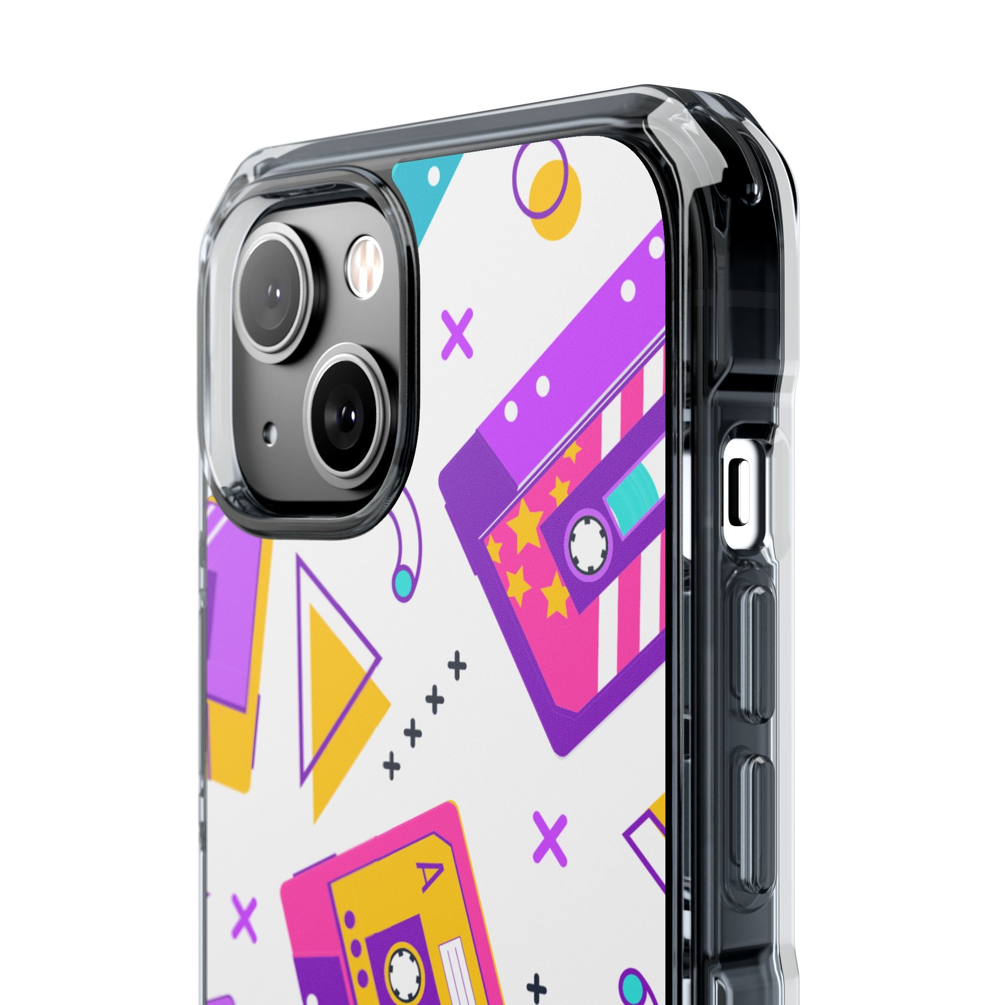 Retro Cassette Chaos iPhone Case - Impact