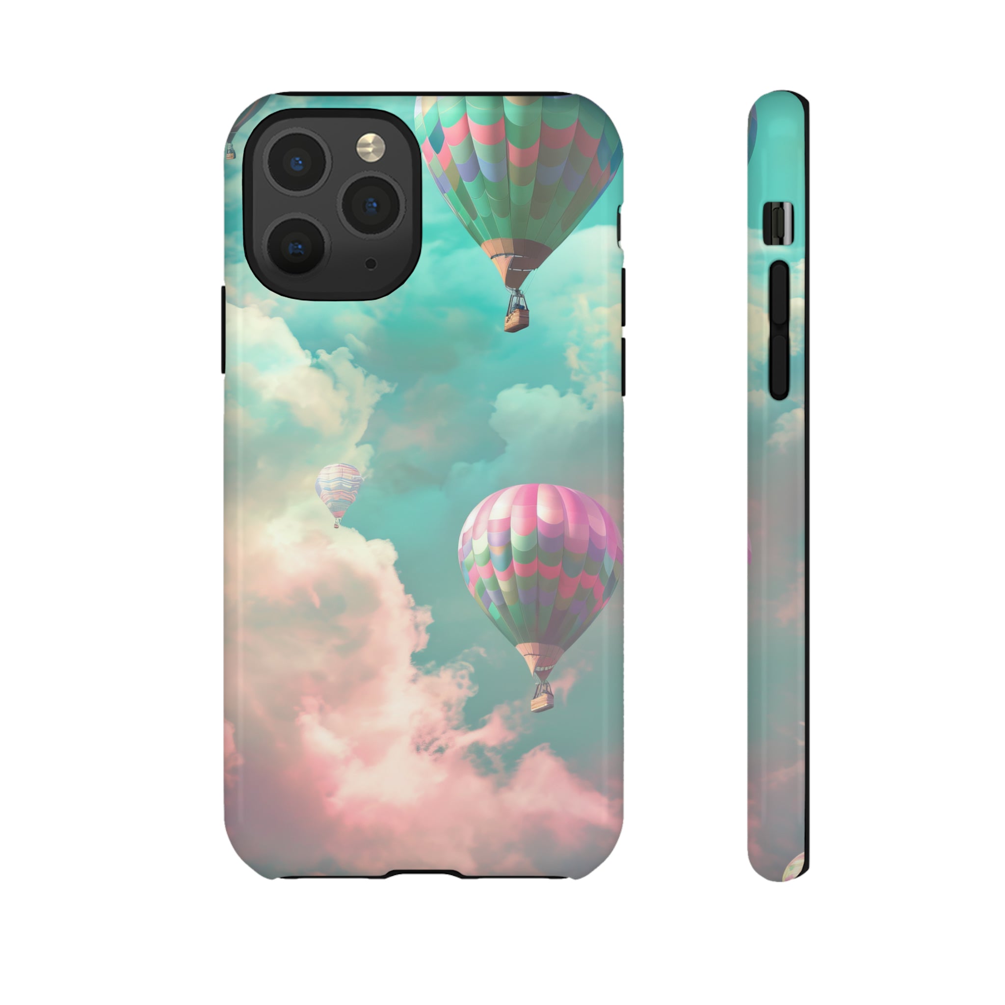 Pastel Balloon Escape - Protective Phone Case