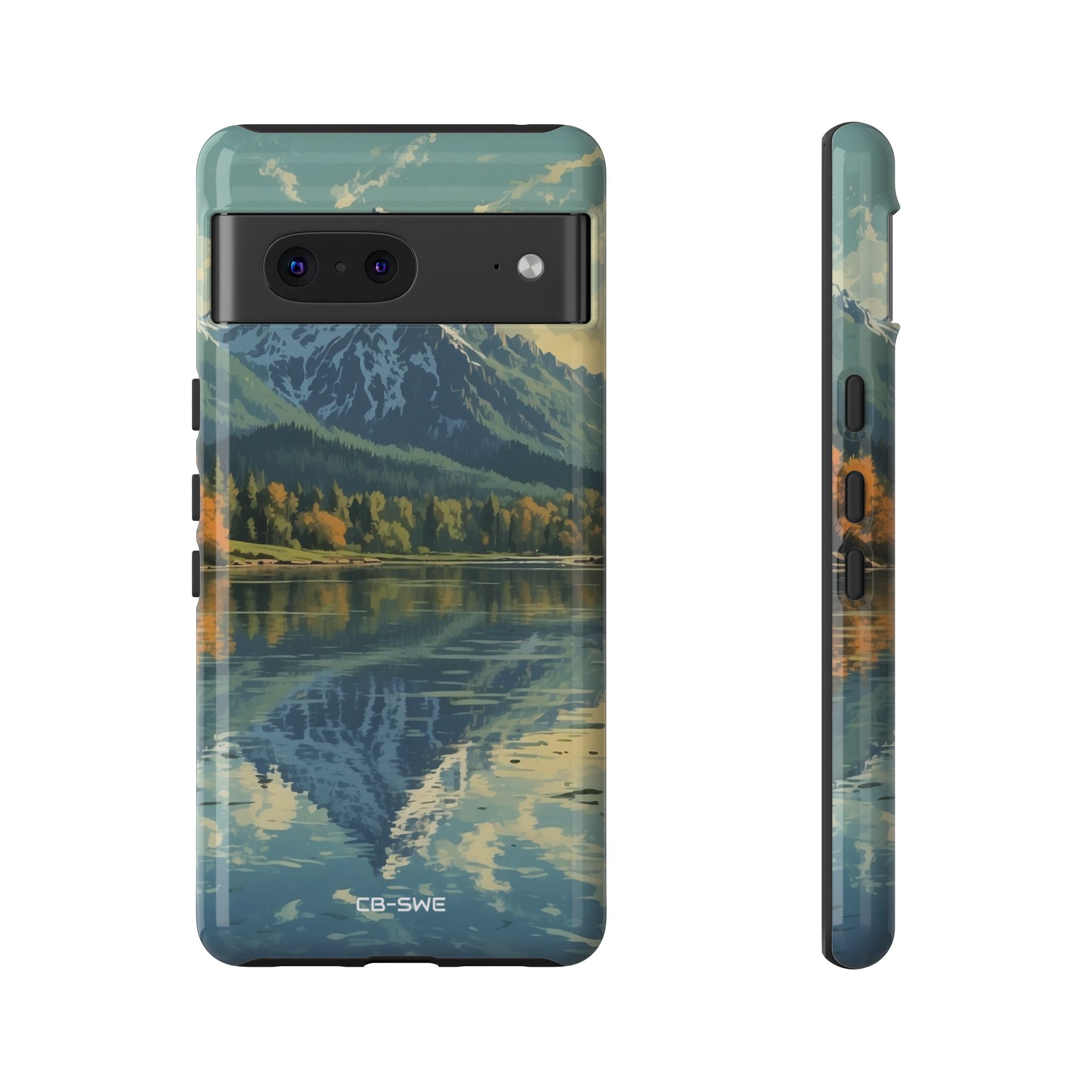 Mountain Reflects Calm - Google Pixel Case
