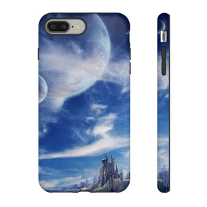 Landscape in fantasy planet 89 - Protective Phone Case