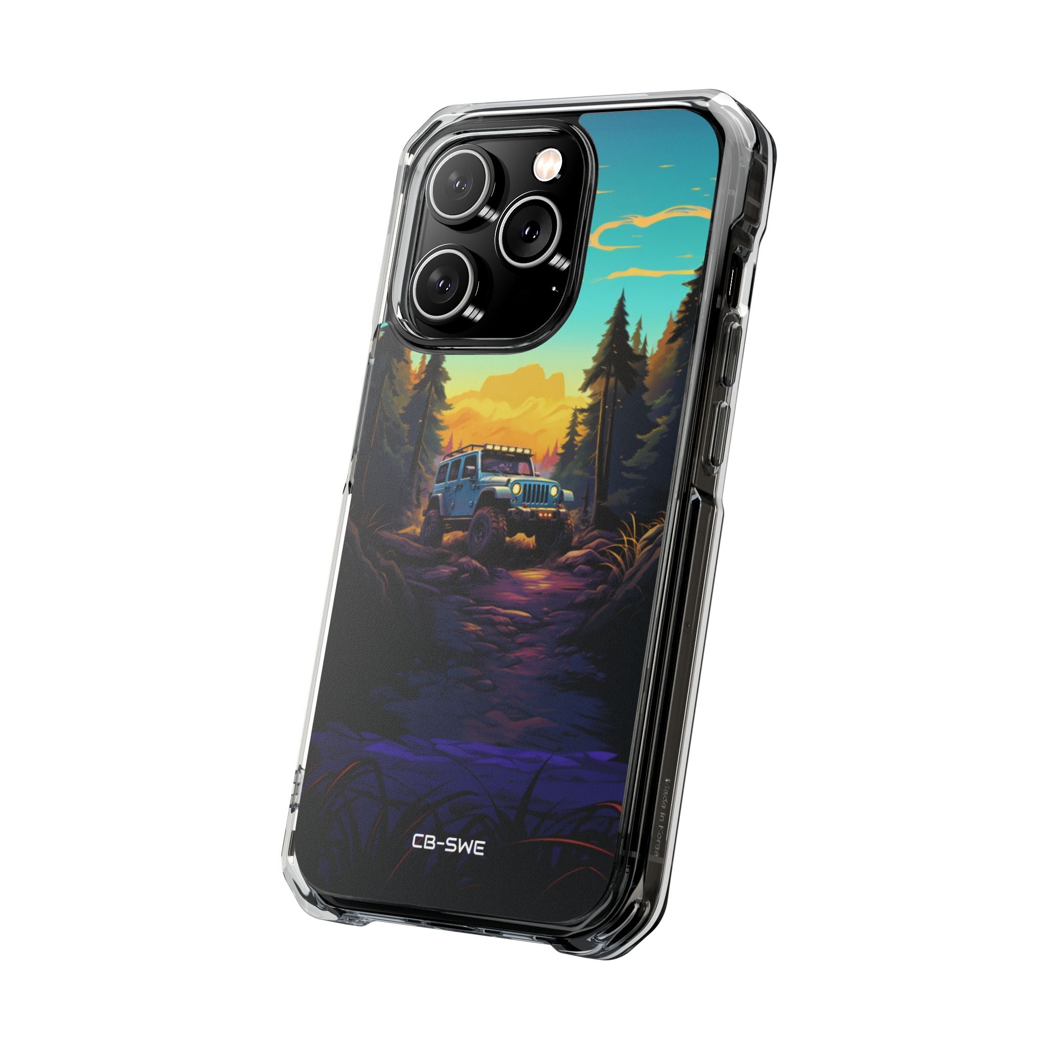 Sunset Adventure Trail iPhone Case - Impact