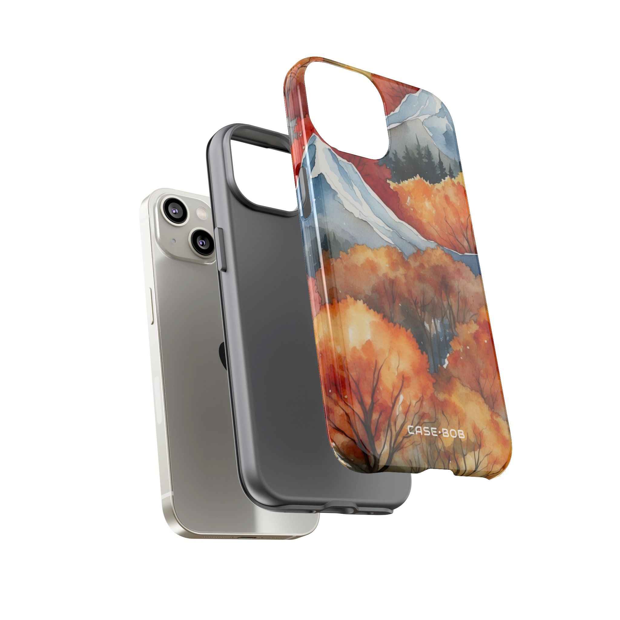 Snowcap Radiance iPhone 14 Case - Tough