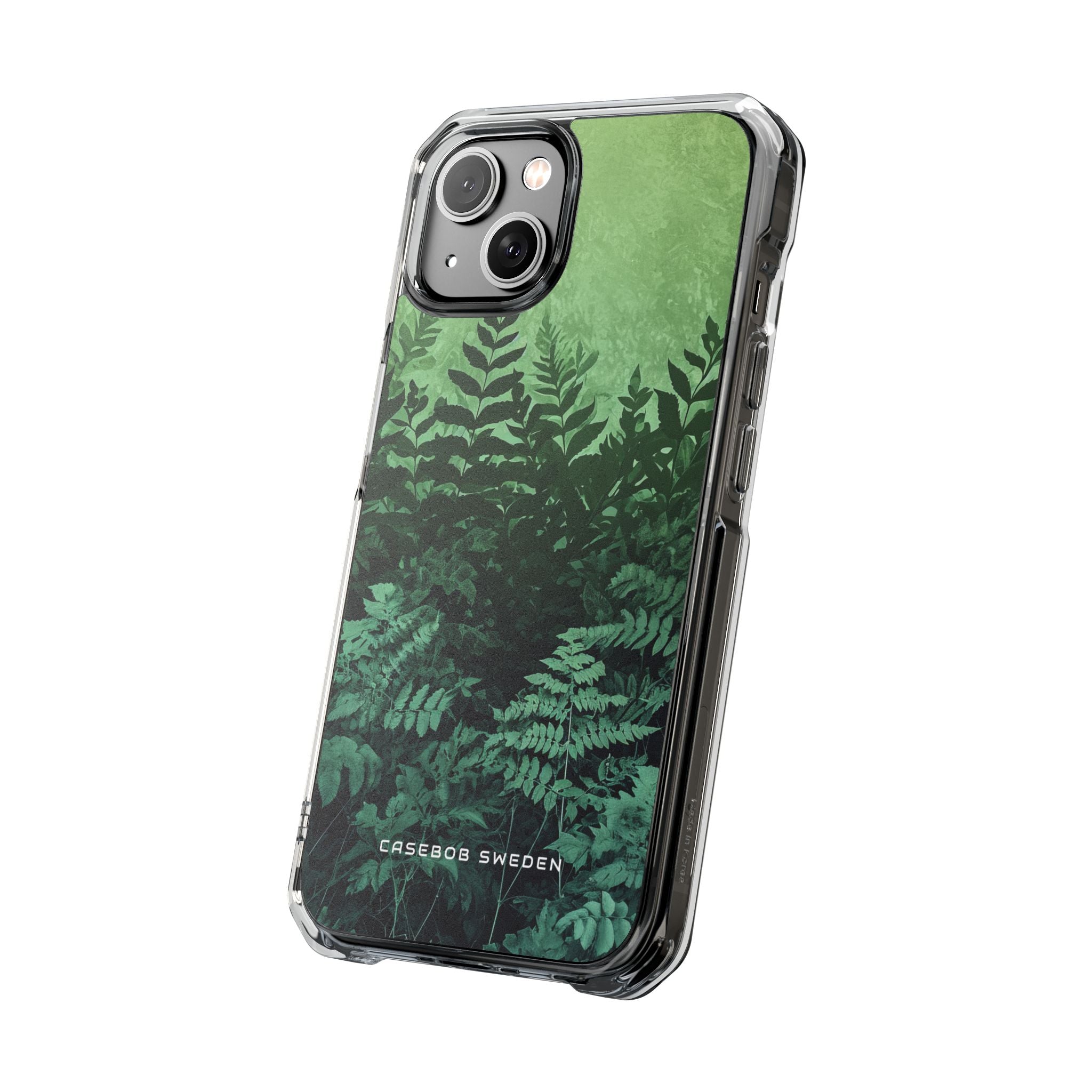 Gradient Fernscape Lush iPhone 14 - Clear Impact Phone Case