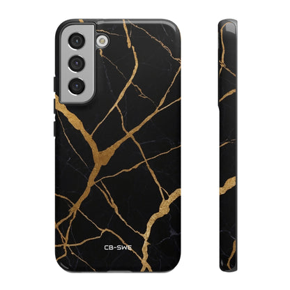 Golden Veins Twist - Samsung Case