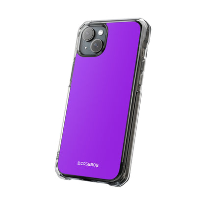 Purple Charm - Clear Impact Case for iPhone