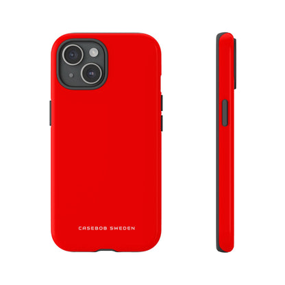 Red iPhone 15 - Tough Phone Case