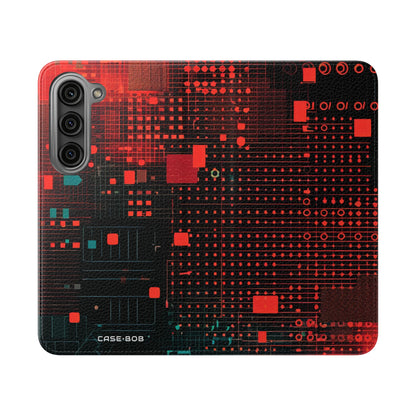Crimson Circuit - Samsung S23 Case - Wallet