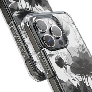 Botanical Elegance – Handyhülle für iPhone (Clear Impact – Magnetisch)