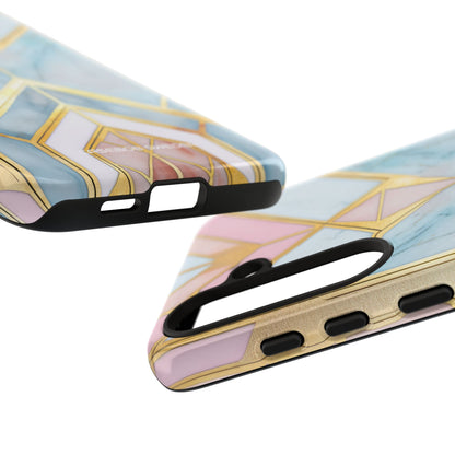 Gold Pink Art Deco - Tough Samsung S24 Phone Case