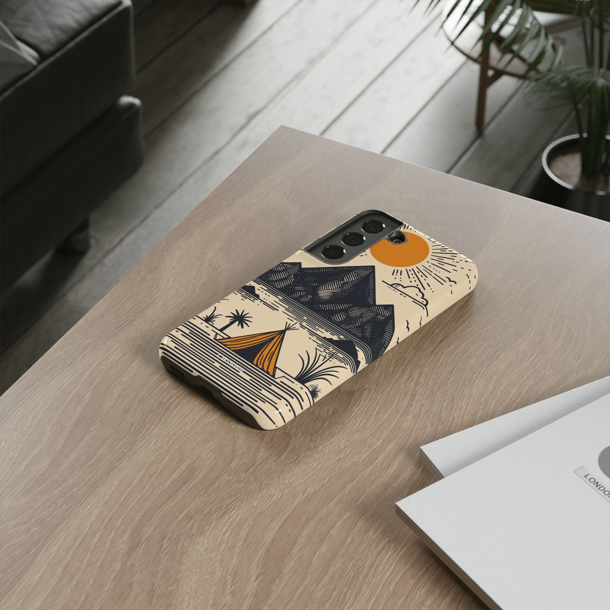Golden Tent Awaits - Samsung Case