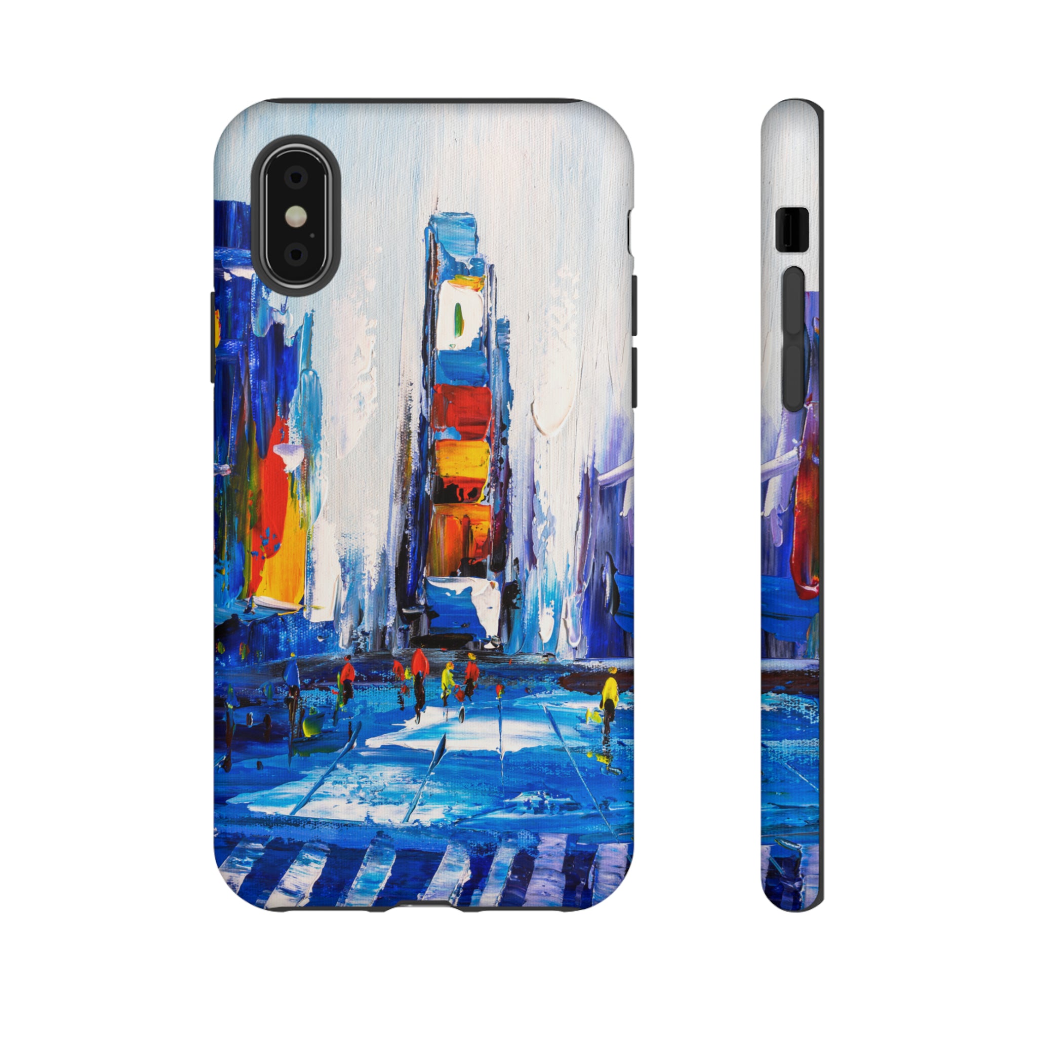 Oil Painting - City View of New York - Protective Phone Case