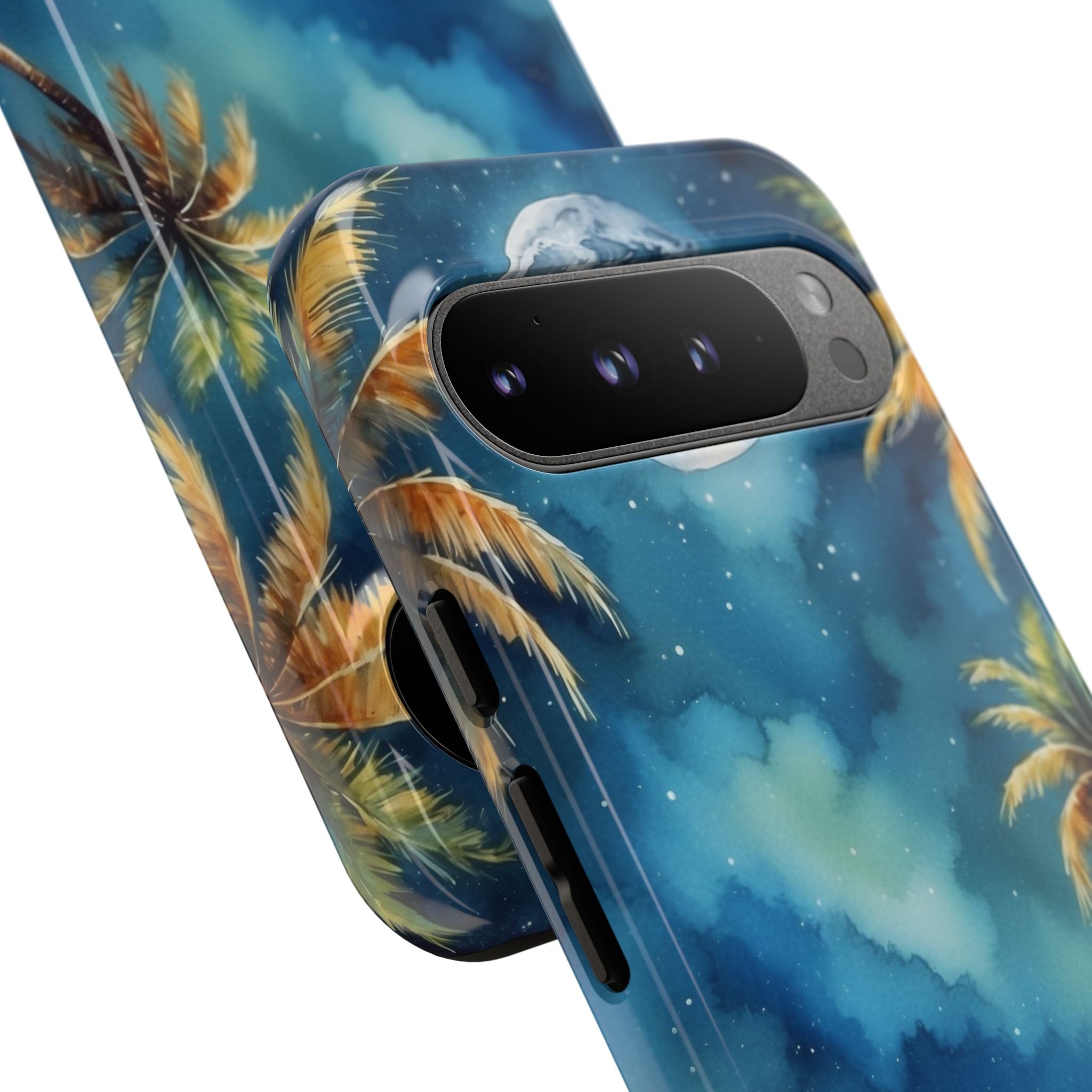 Moonlight Kisses Waves - Google Pixel Case