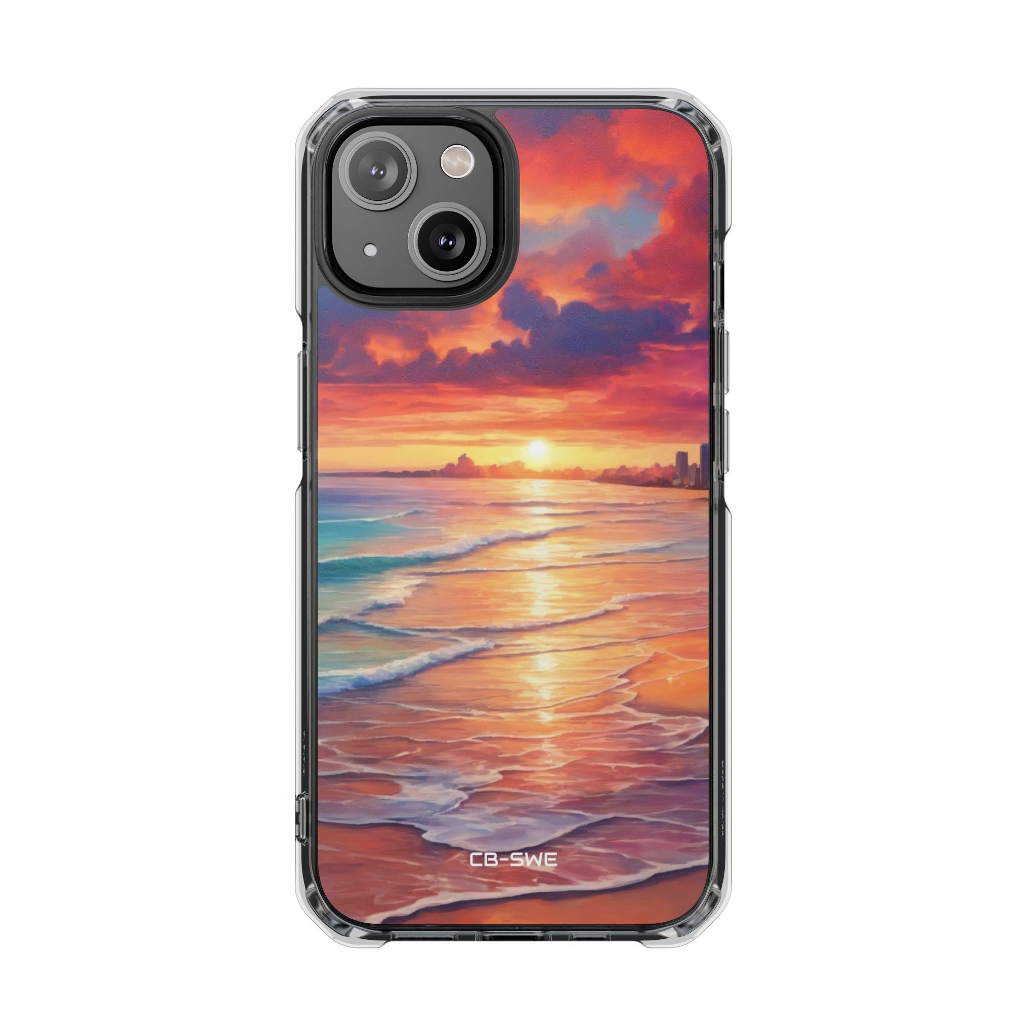Sunlight Dances Waves iPhone Case - Impact