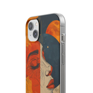 Celestial Duality | Flexible Phone Case for iPhone