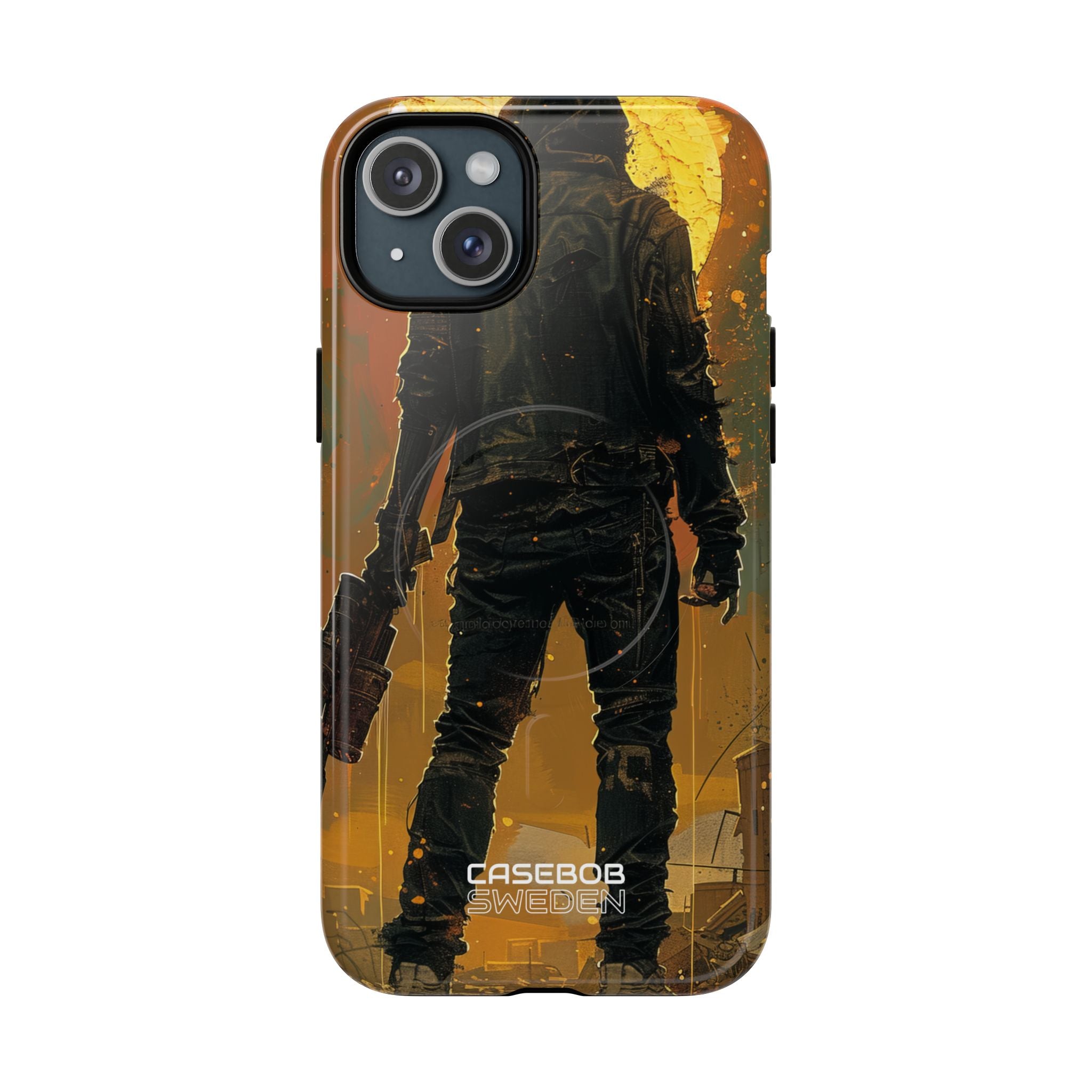 Crimson Fallout Horizon iPhone 15 - Tough+