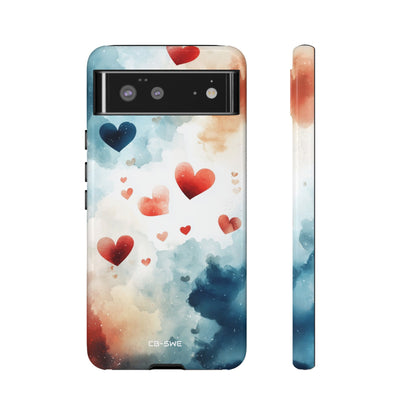 Floating Hearts Dance - Google Pixel Case