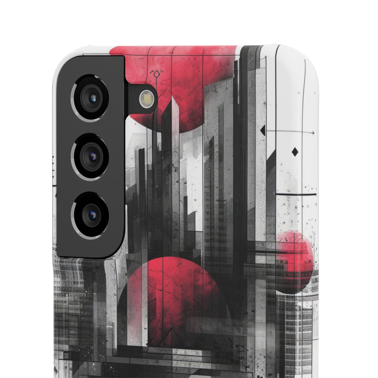 Cyber Gridscape | Slim Phone Case for Samsung