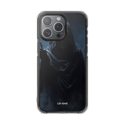 Spectral Guardian Warning iPhone Case - Impact