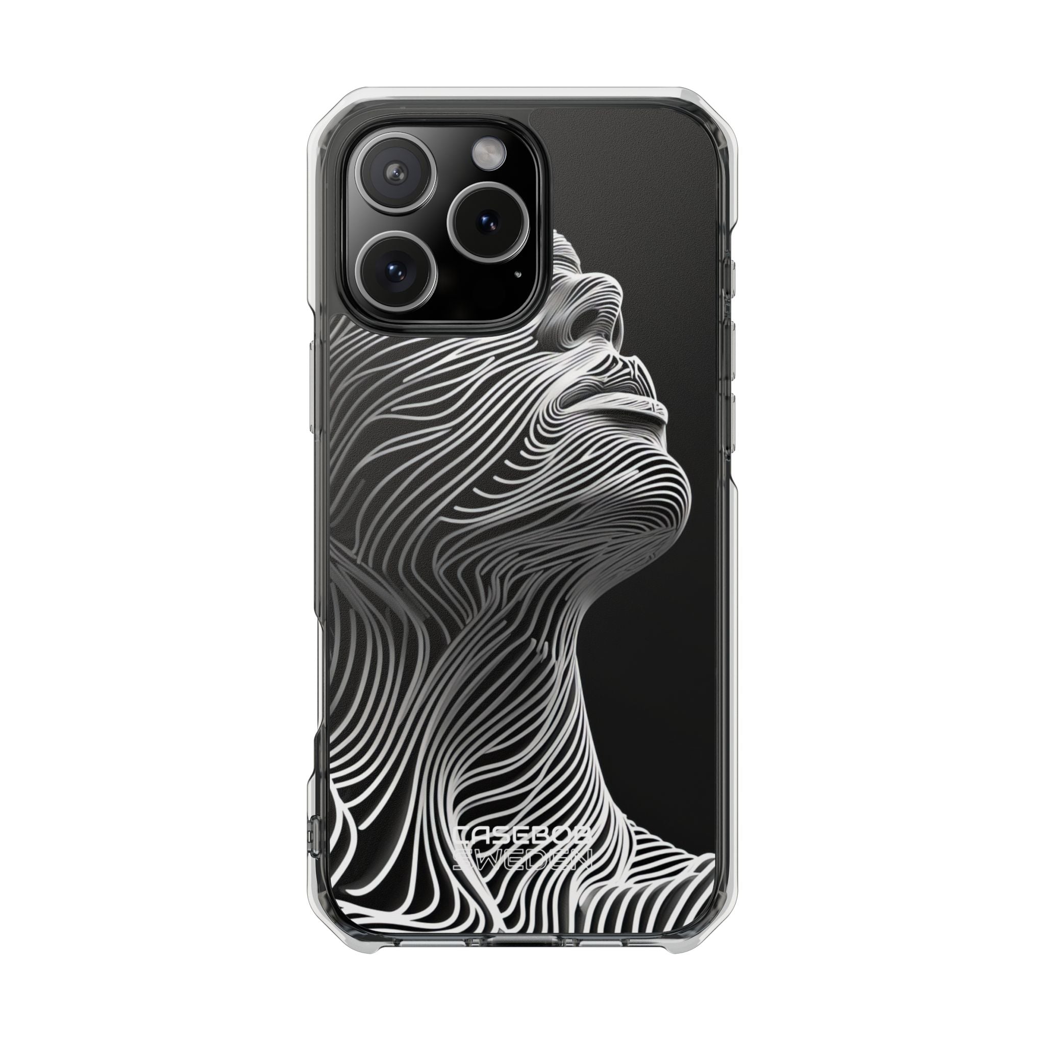 Fluid Face Lines iPhone 16 - Impact Clear+