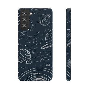 Cosmic Wanderer | Schlanke Handyhülle für Samsung