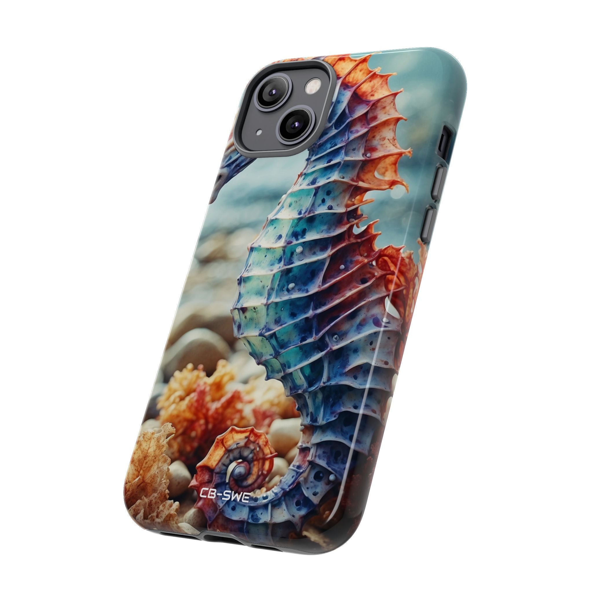 Seahorse Dances Freely - iPhone Case