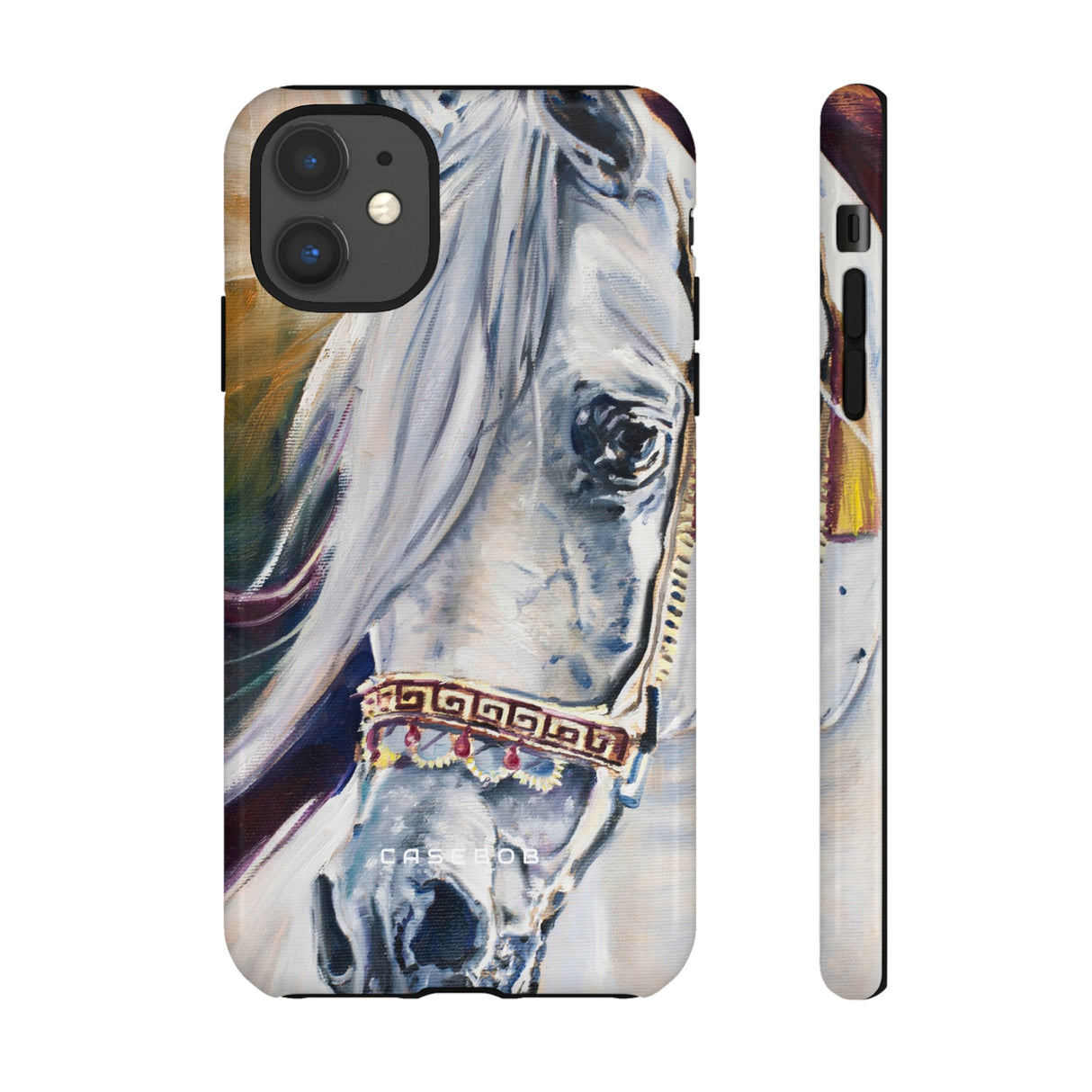 White Arabian - Protective Phone Case